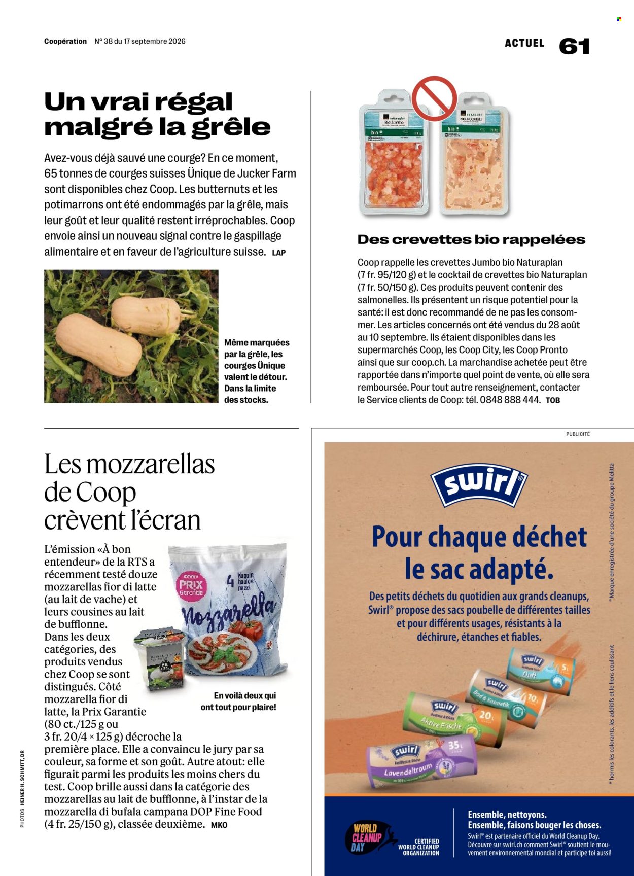 Catalogue Coop - 17.9.2026 - 23.9.2026. Page 61. Page 61
