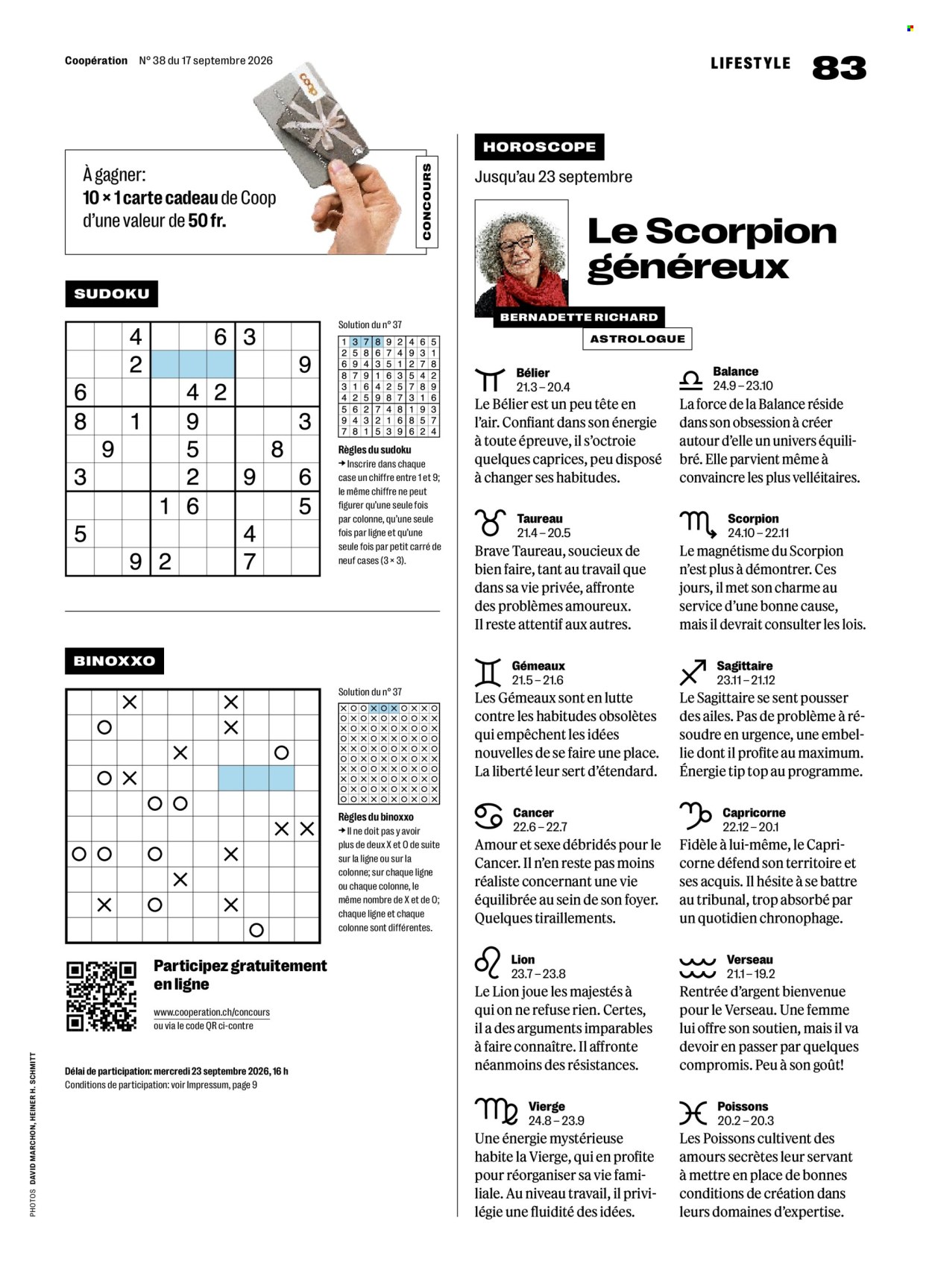 Catalogue Coop - 17.9.2026 - 23.9.2026. Page 83. Page 83