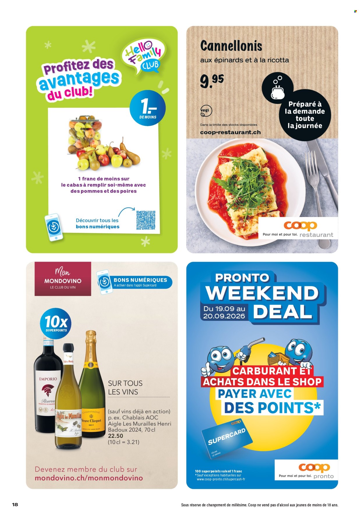 Catalogue Coop - 17.9.2026 - 23.9.2026. Page 18. Page 18