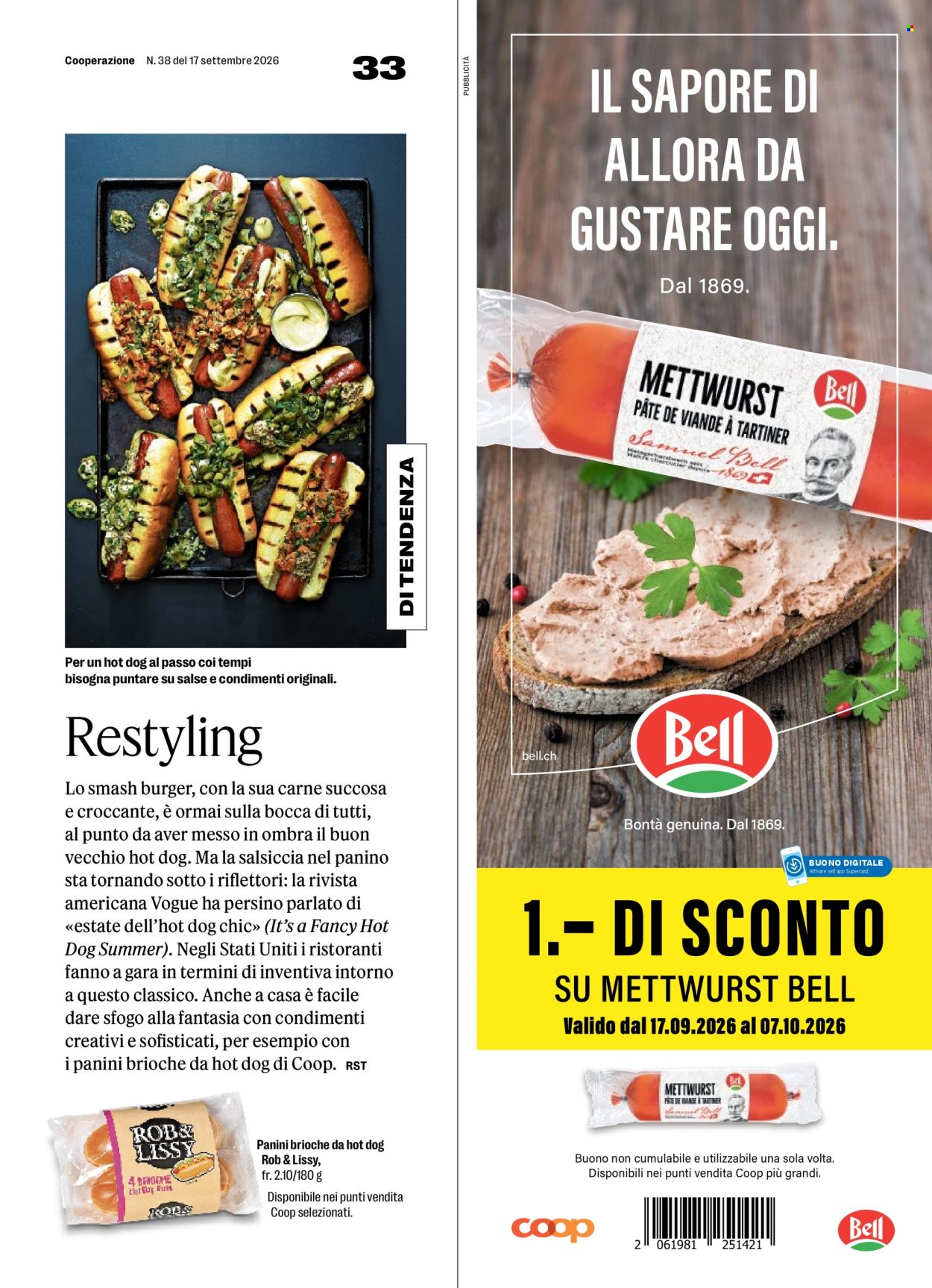 Catalogue Coop - 17.9.2026 - 23.9.2026. Page 33. Page 33