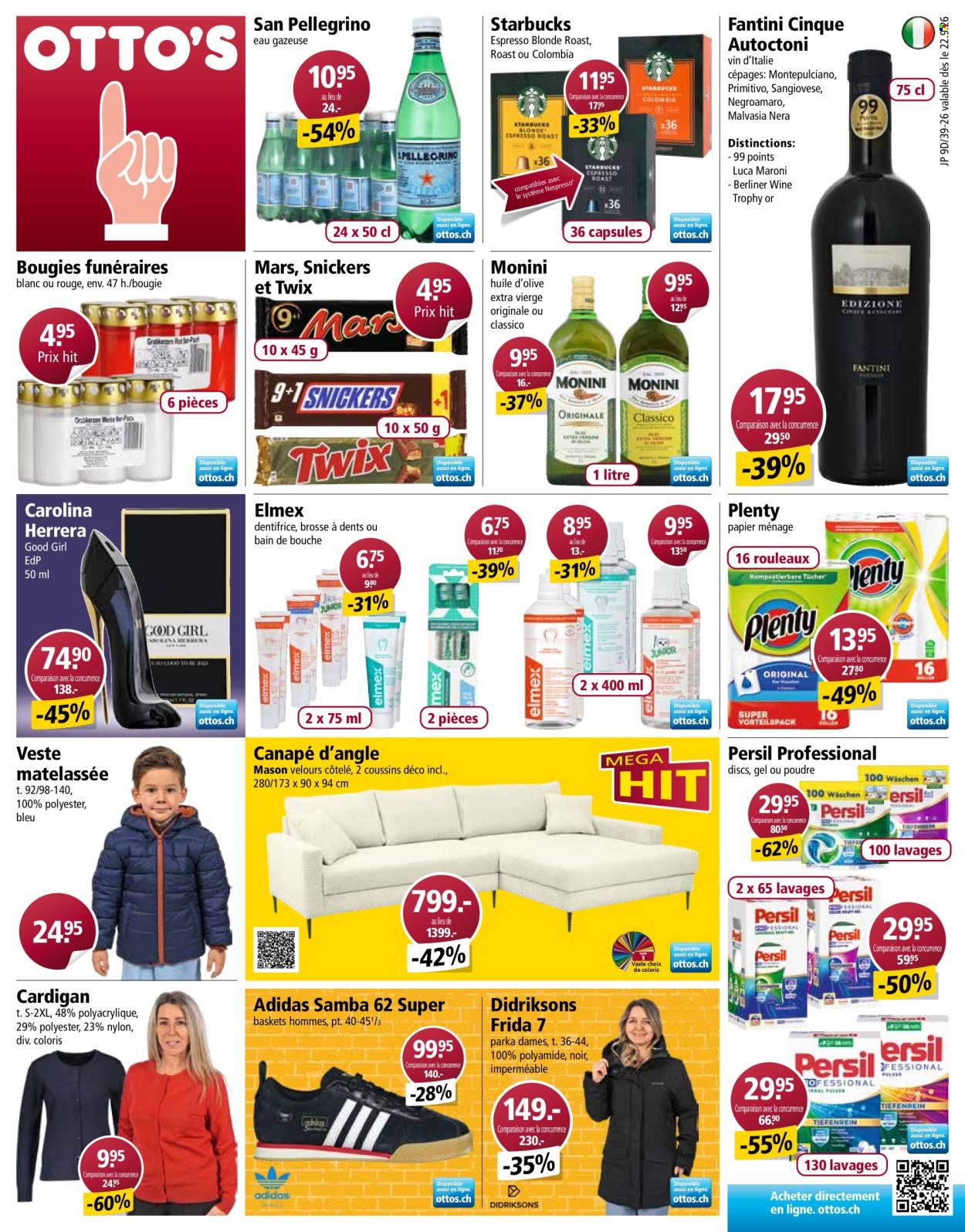 Catalogue Otto's - 22.9.2026 - 28.9.2026. Page 1. Page 1