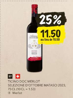 TICINO DOC MERLOT