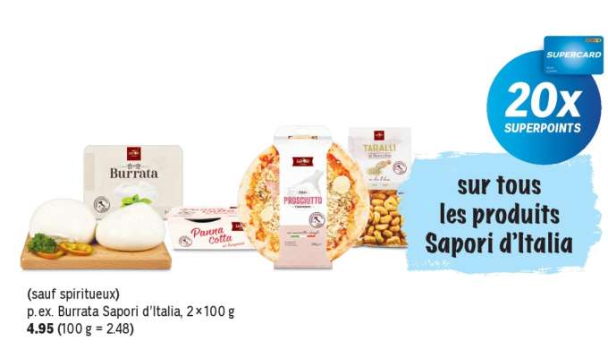 Burrata Sapori d’Italia