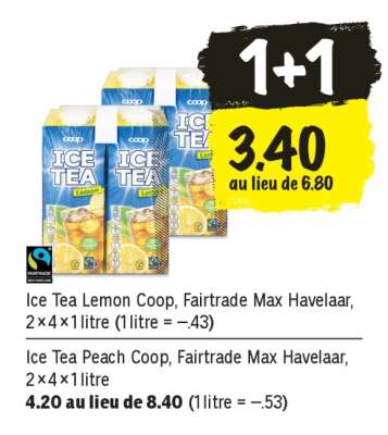 Ice Tea Lemon Coop