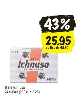 Bière Ichnusa