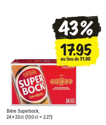 Bière Superbock