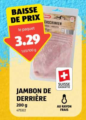 Jambon de derrière