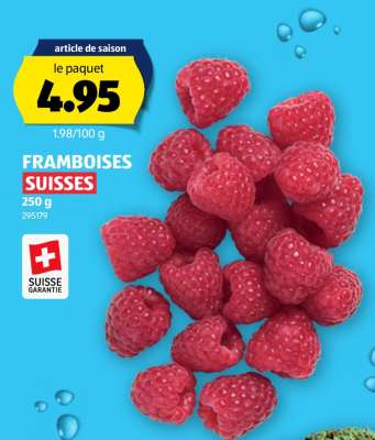 FRAMBOISES SUISSES