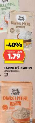 Farine d'épeautre
