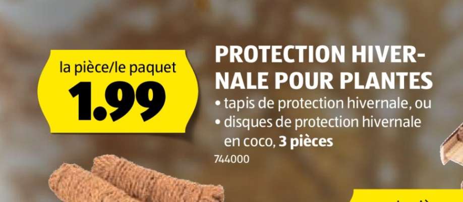 PROTECTION HIVERNALE POUR PLANTES