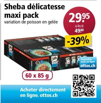 Sheba délicatesse maxi pack