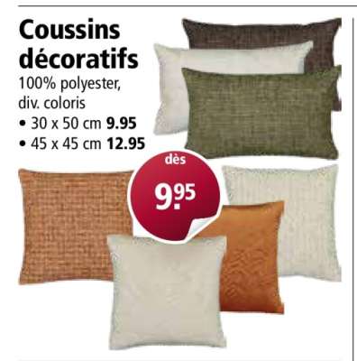 Coussins décoratifs