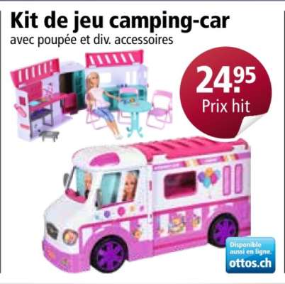 Kit de jeu camping-car