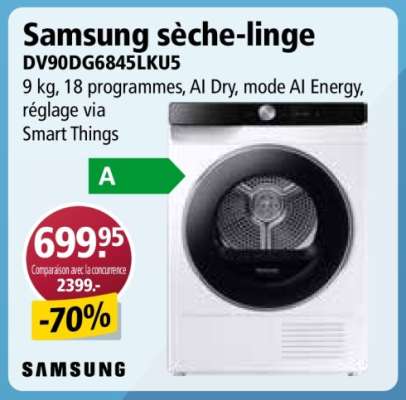 Samsung sèche-linge