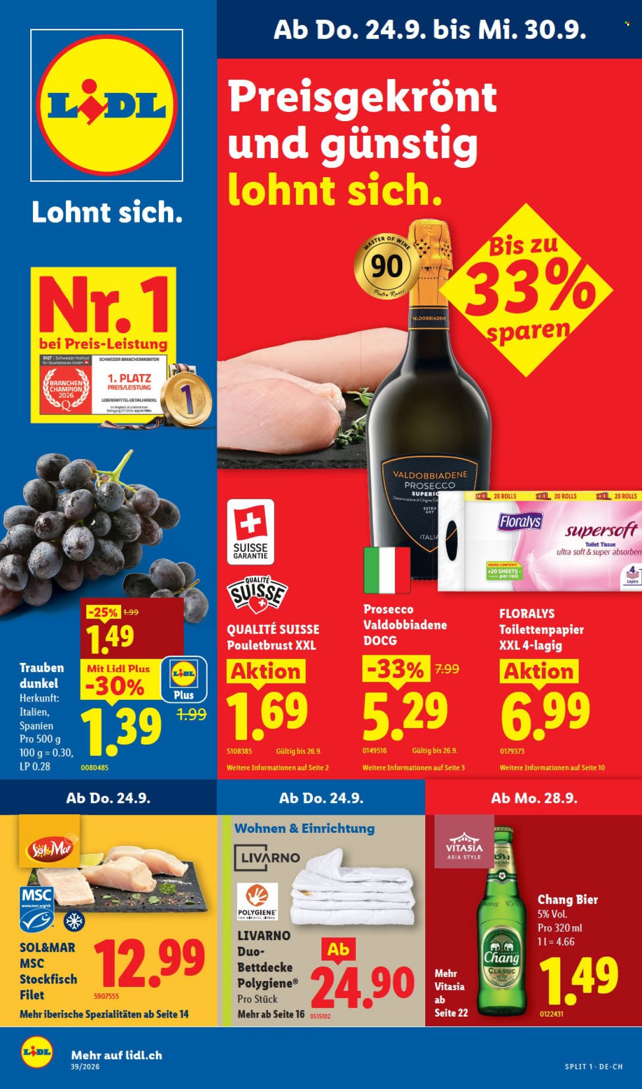 Catalogue Lidl - 24.9.2026 - 30.9.2026. Page 1. Page 1