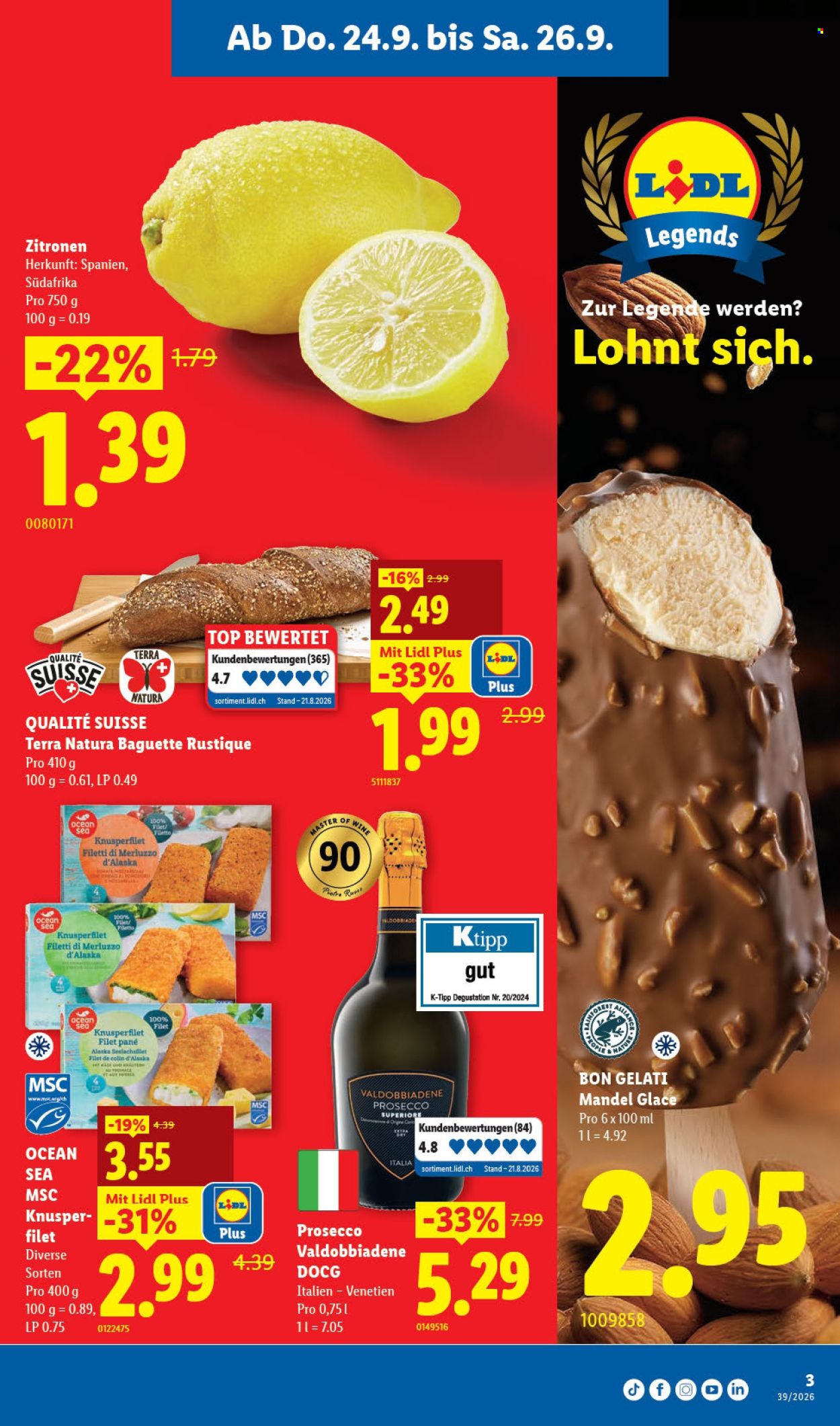 Catalogue Lidl - 24.9.2026 - 30.9.2026. Page 3. Page 3