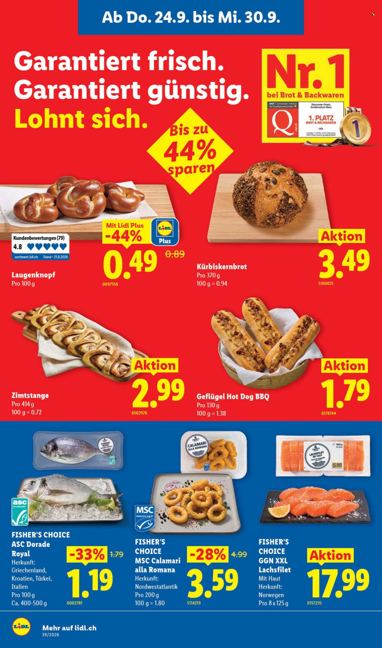 Catalogue Lidl - 24.9.2026 - 30.9.2026. Page 6. Page 6