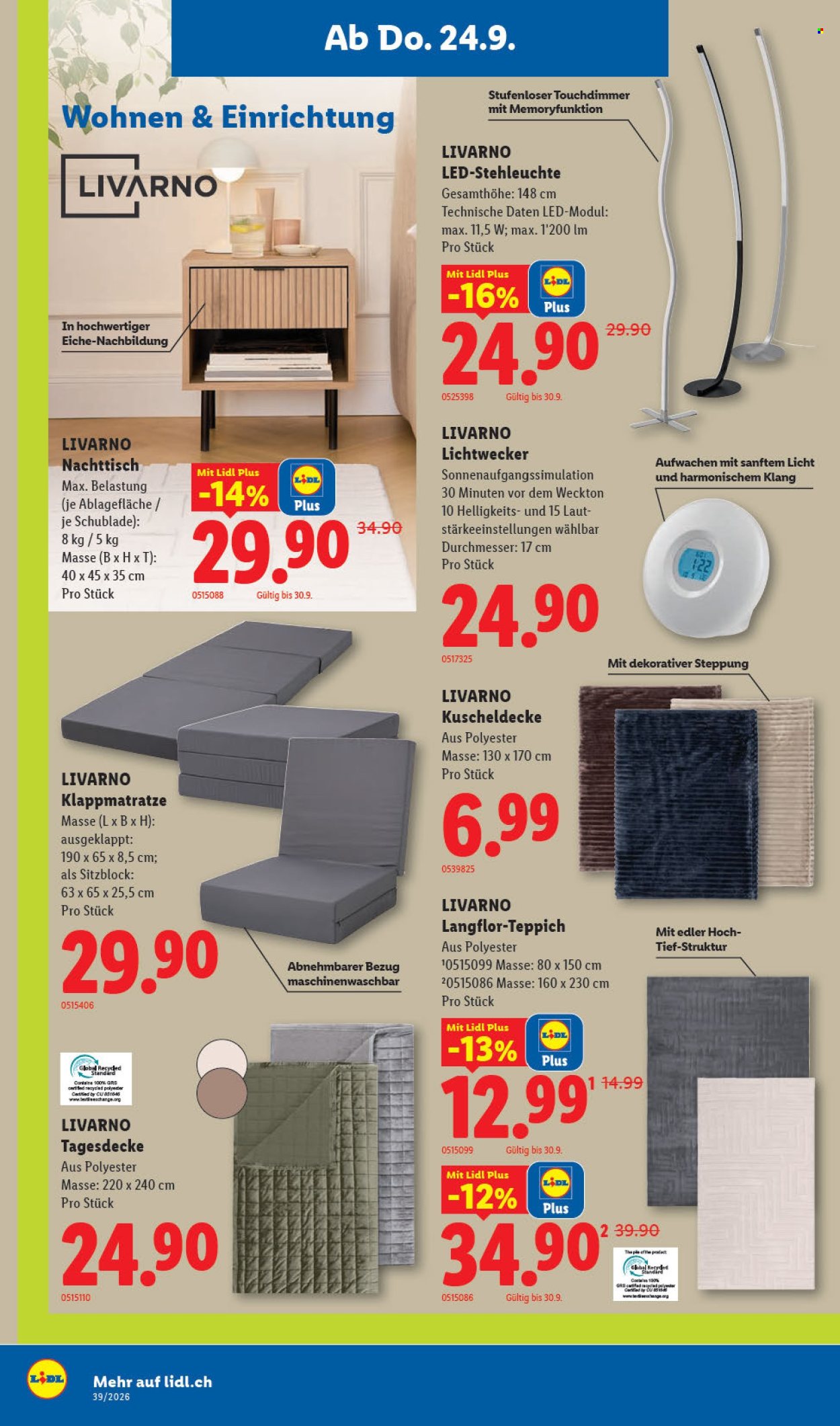 Catalogue Lidl - 24.9.2026 - 30.9.2026. Page 18. Page 18
