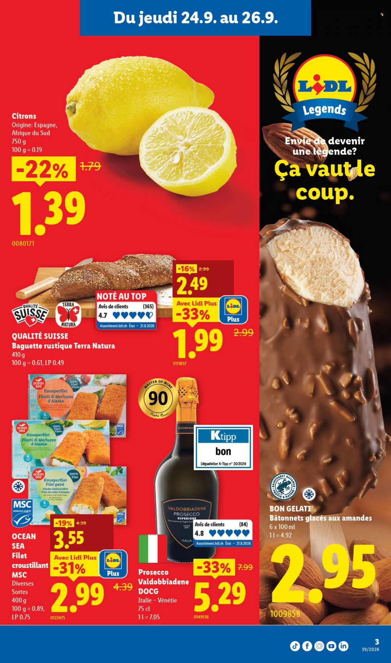 Catalogue Lidl - 24.9.2026 - 30.9.2026. Page 3. Page 3