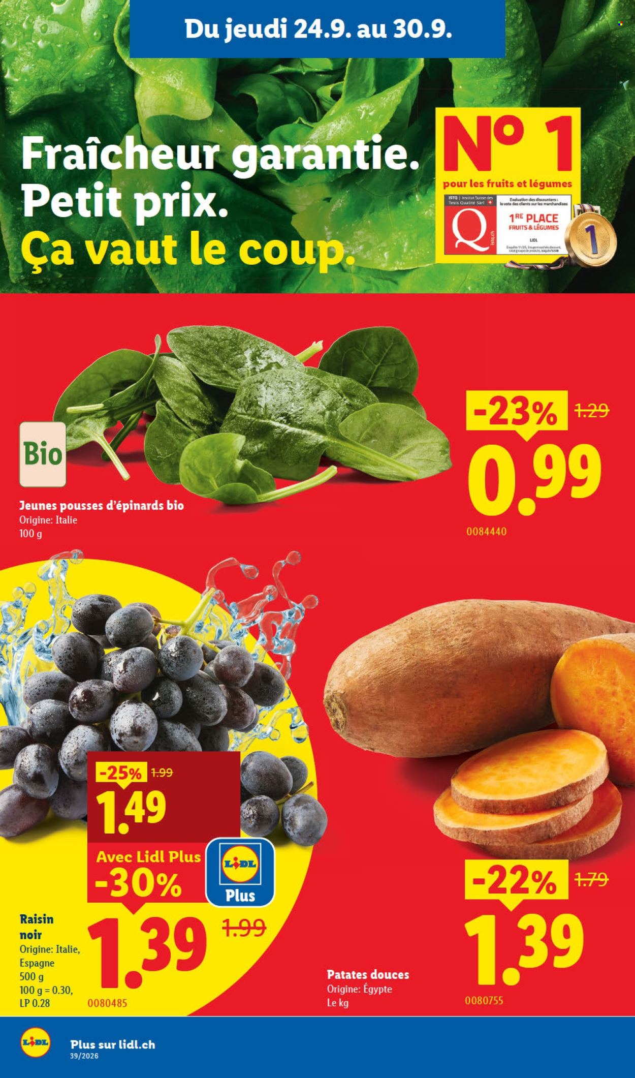 Catalogue Lidl - 24.9.2026 - 30.9.2026. Page 4. Page 4