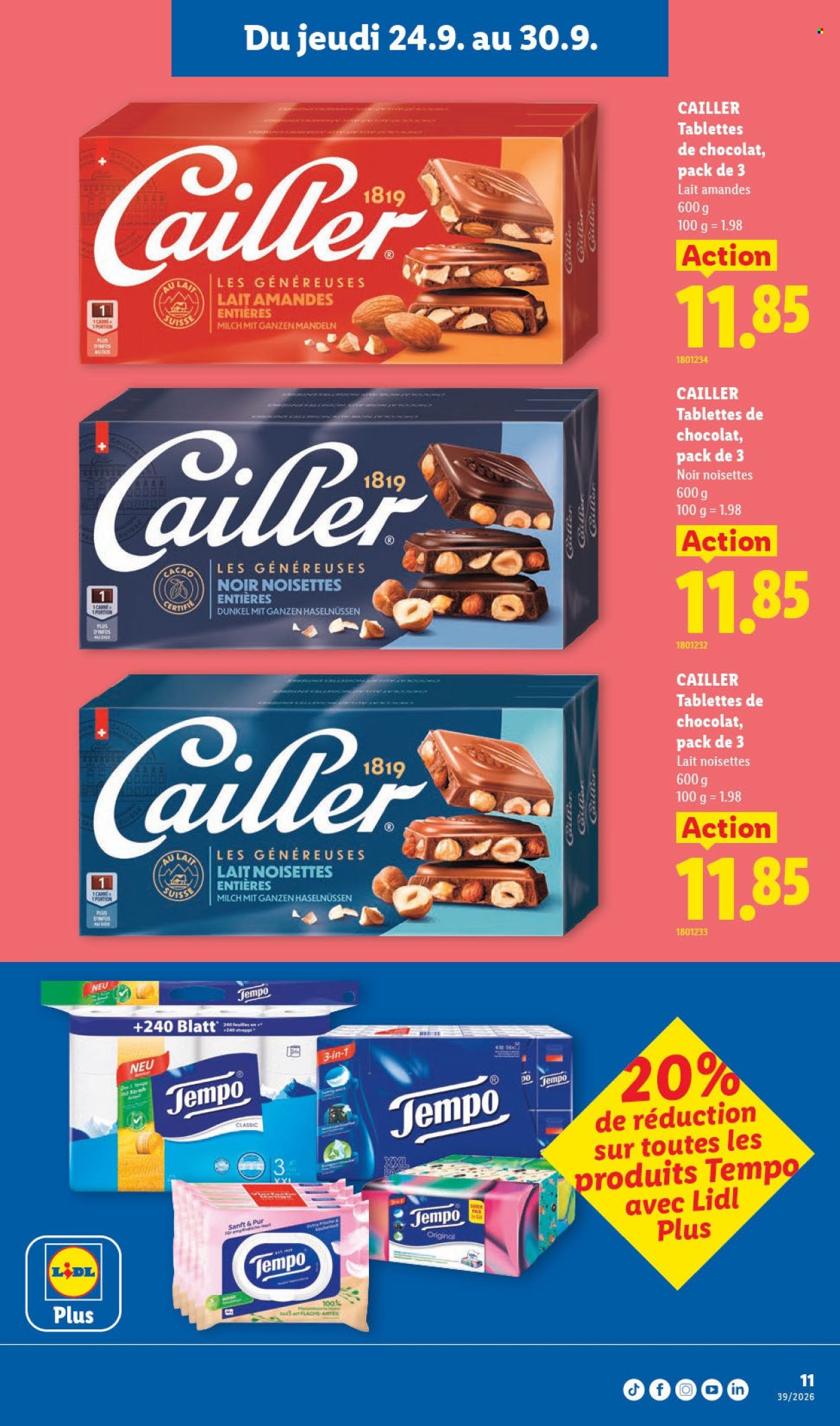 Catalogue Lidl - 24.9.2026 - 30.9.2026. Page 11. Page 11