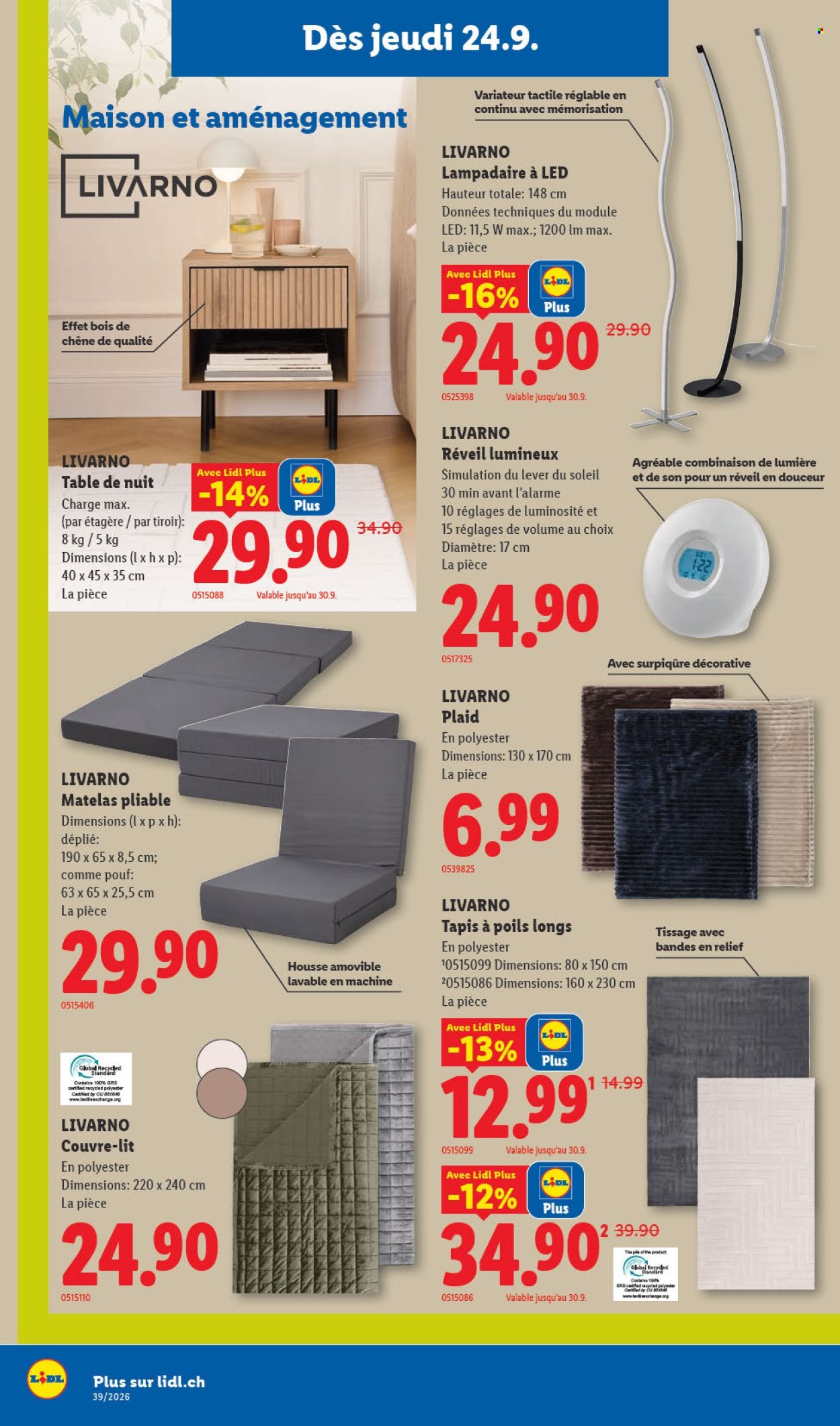 Catalogue Lidl - 24.9.2026 - 30.9.2026. Page 18. Page 18