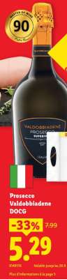 Prosecco Valdobbiadene DOCG