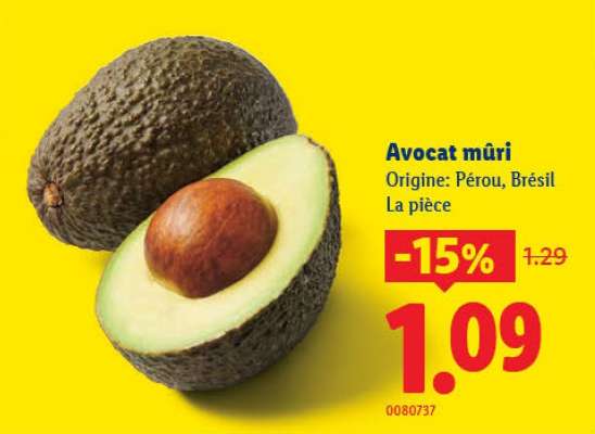 Avocat mûri