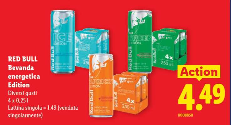 RED BULL Bevanda energetica Edition