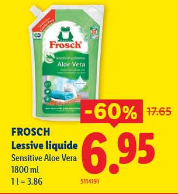 FROSCH Lessive liquide