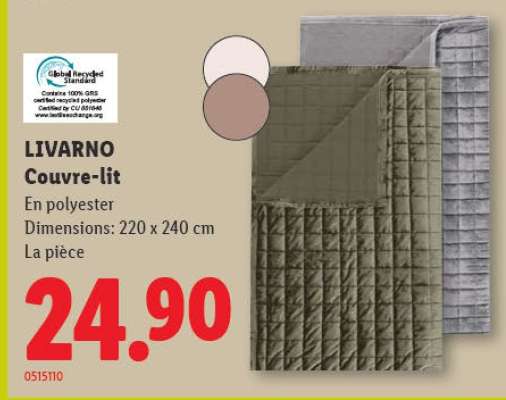 LIVARNO Couvre-lit
