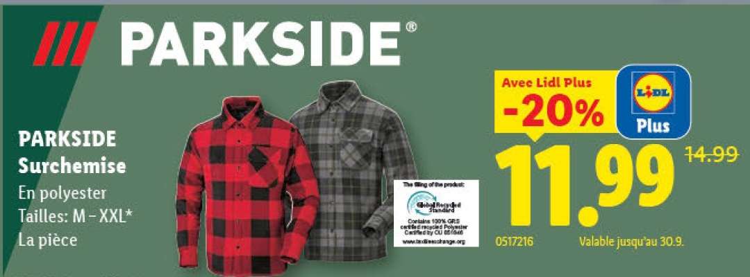 PARKSIDE Surchemise