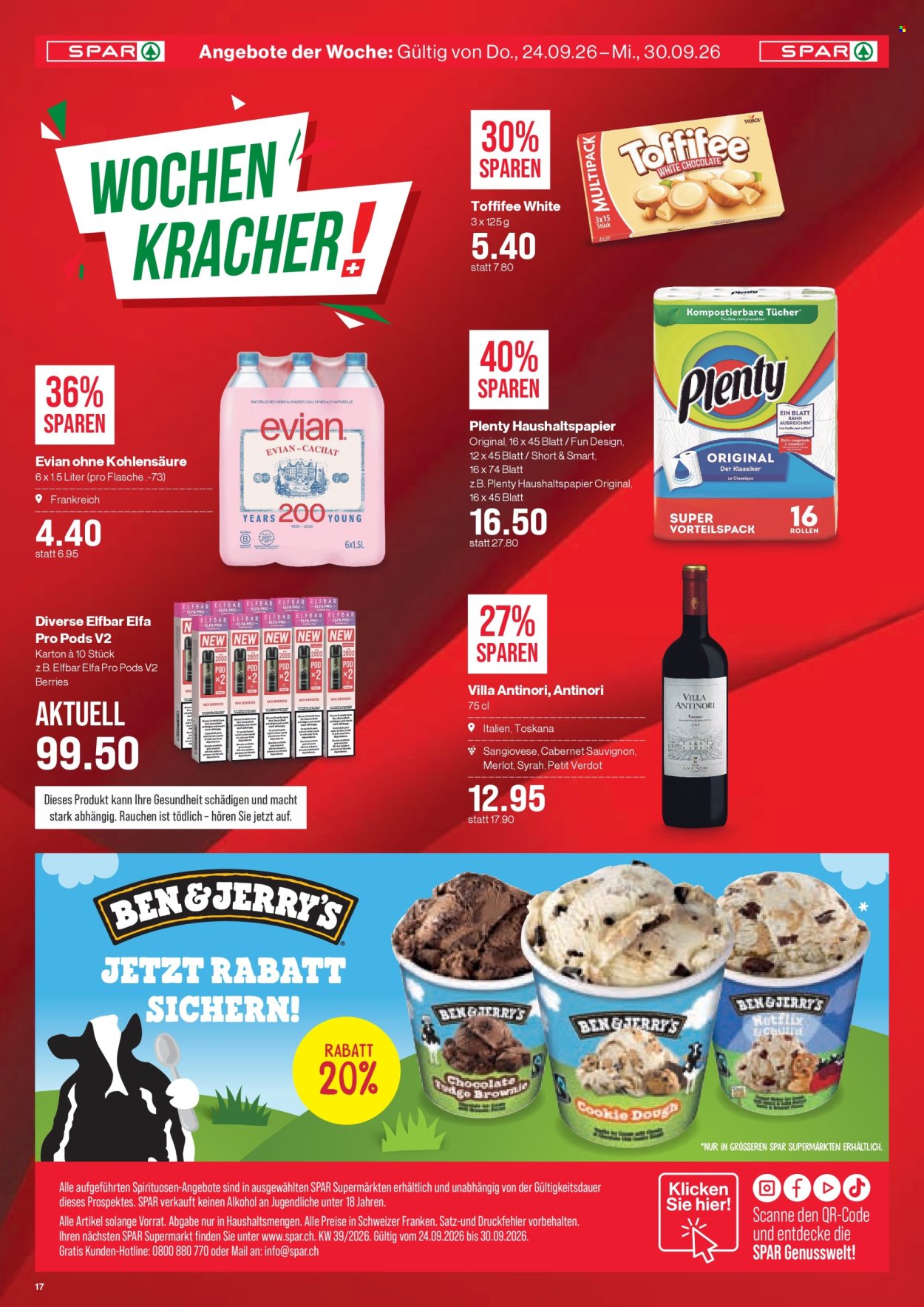 Catalogue SPAR - 24.9.2026 - 30.9.2026. Page 17. Page 17