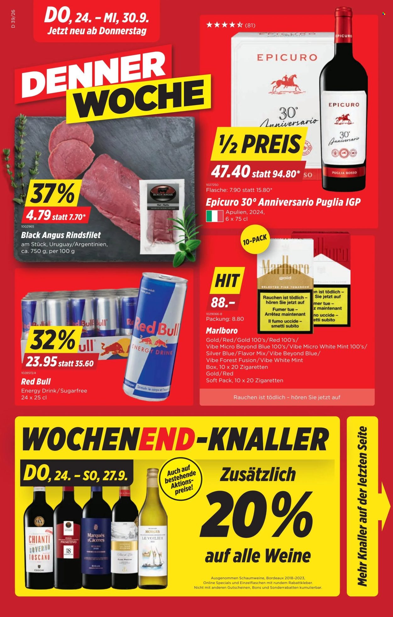 Catalogue Denner - 24.9.2026 - 30.9.2026. Page 1. Page 1