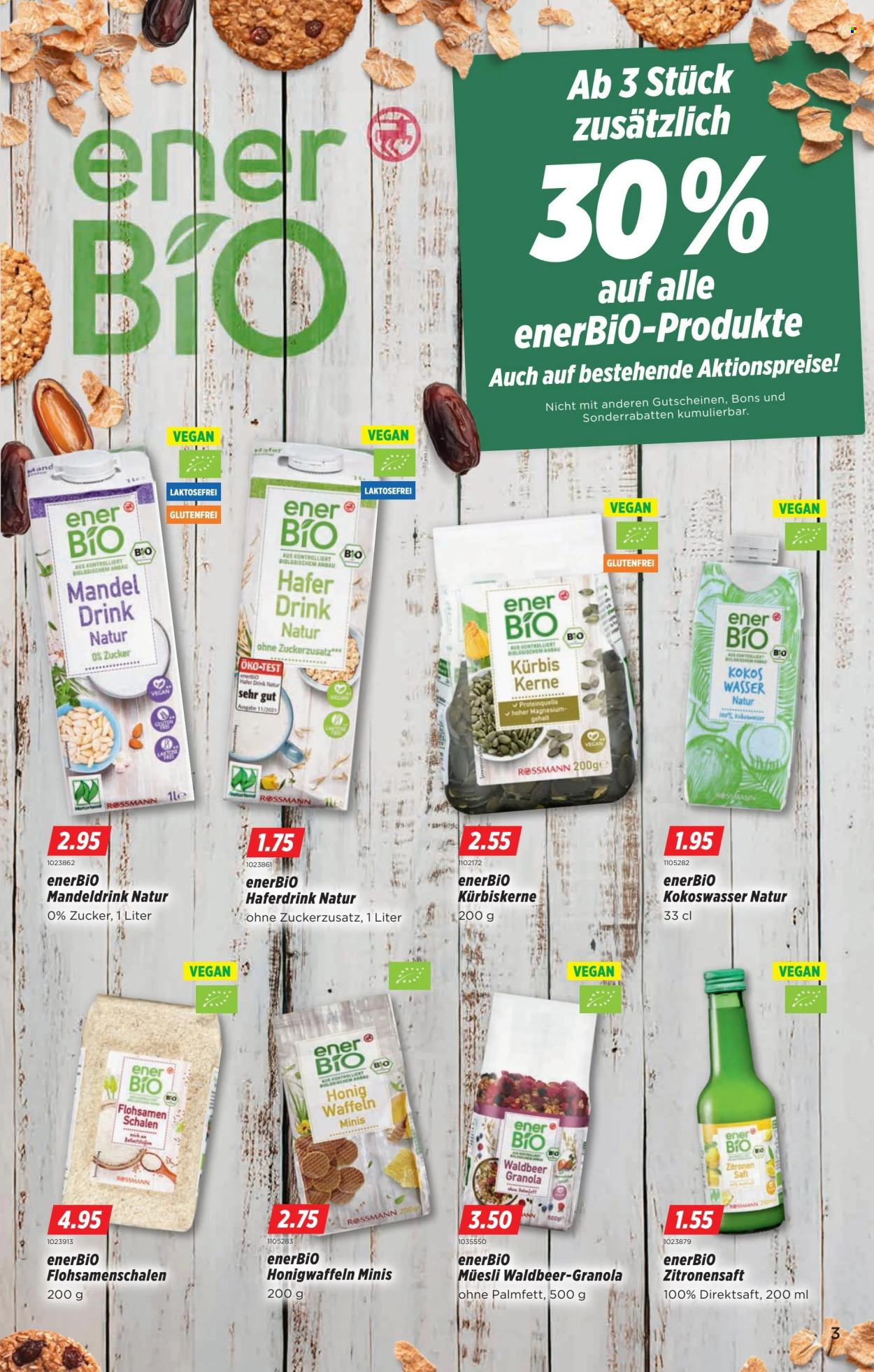 Catalogue Denner - 24.9.2026 - 30.9.2026. Page 3. Page 3