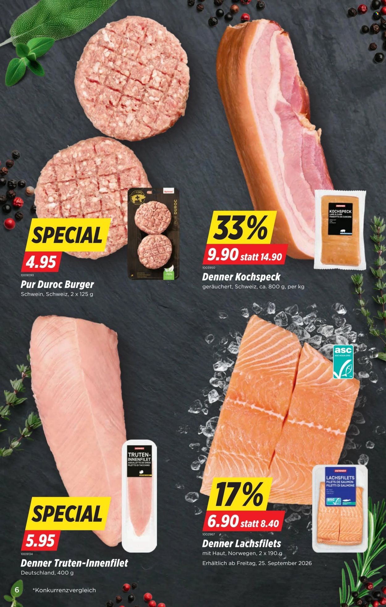 Catalogue Denner - 24.9.2026 - 30.9.2026. Page 6. Page 6