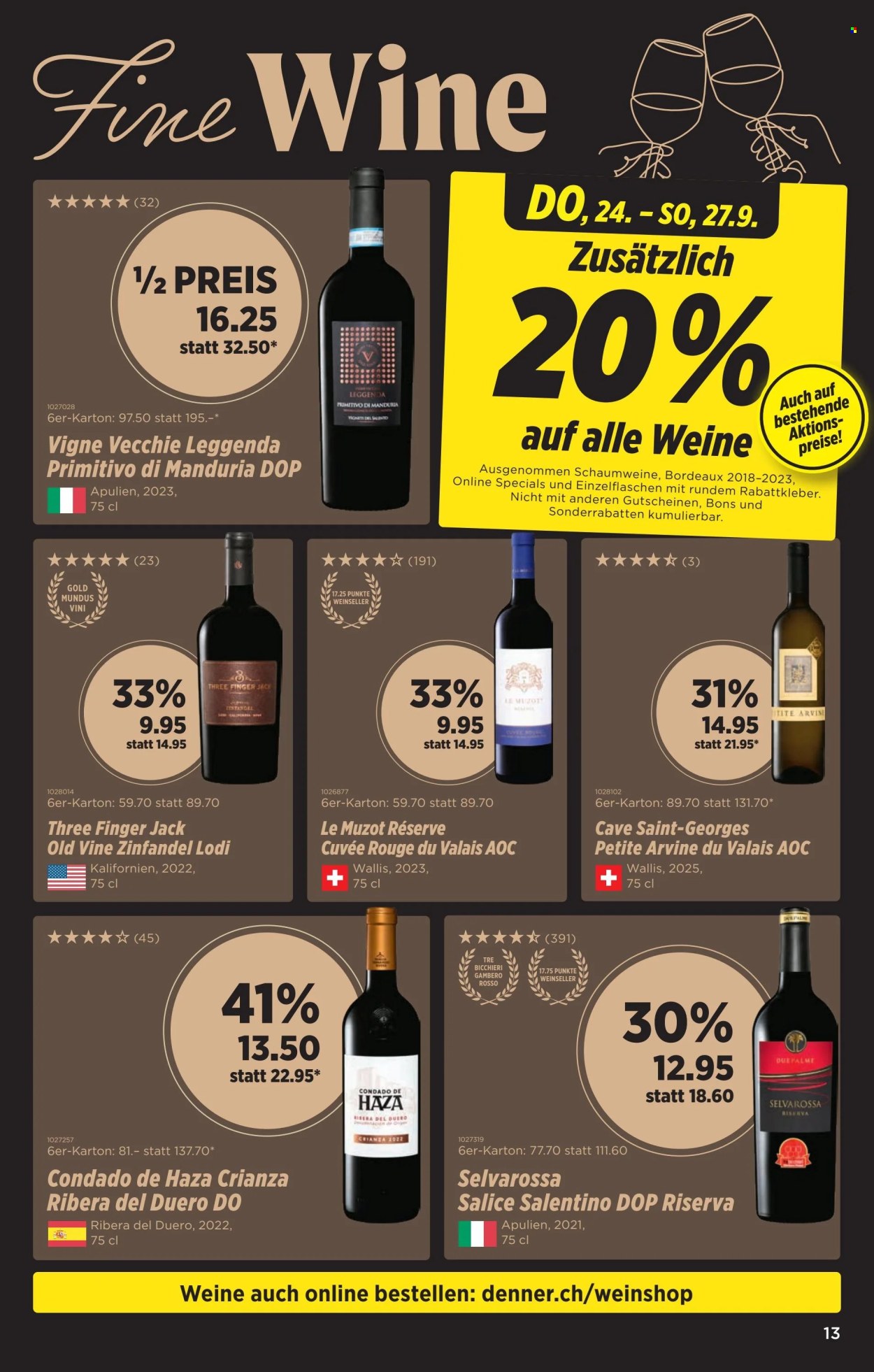 Catalogue Denner - 24.9.2026 - 30.9.2026. Page 13. Page 13