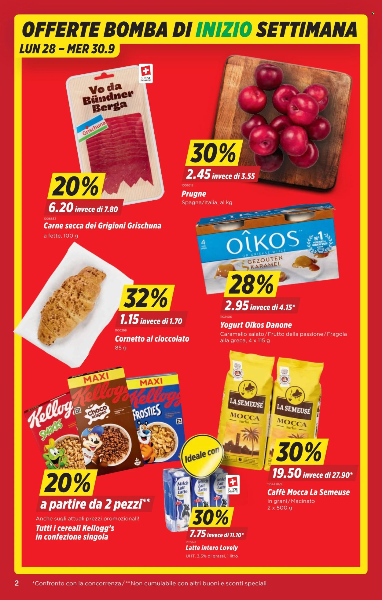 Catalogue Denner - 24.9.2026 - 30.9.2026. Page 2. Page 2