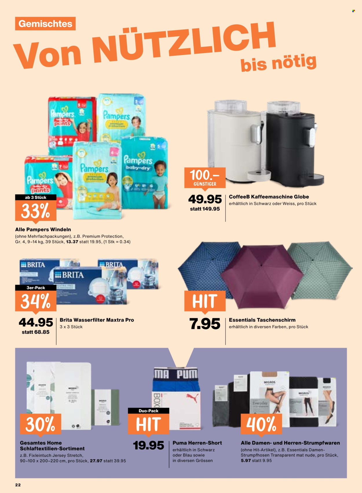 Catalogue Migros - 24.9.2026 - 30.9.2026. Page 22. Page 22