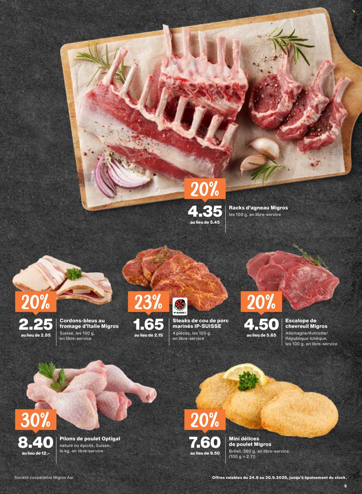 Catalogue Migros - 24.9.2026 - 30.9.2026. Page 5. Page 5