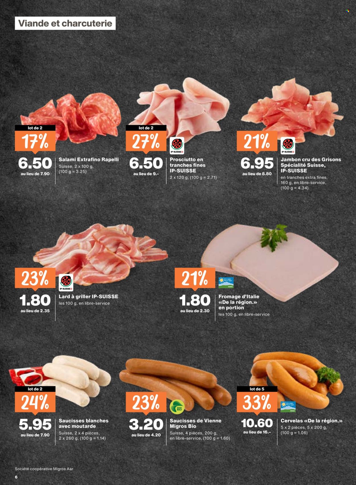 Catalogue Migros - 24.9.2026 - 30.9.2026. Page 6. Page 6