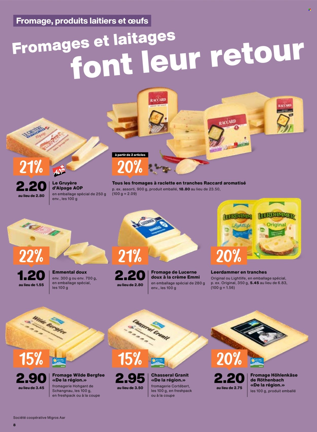 Catalogue Migros - 24.9.2026 - 30.9.2026. Page 8. Page 8