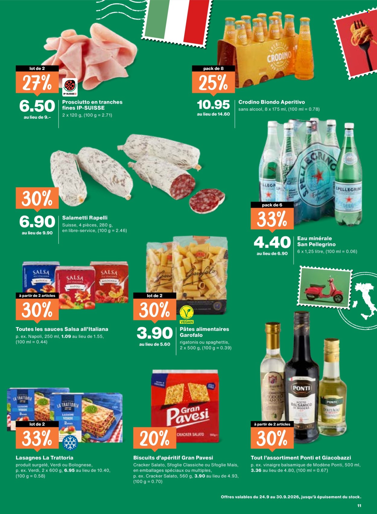 Catalogue Migros - 24.9.2026 - 30.9.2026. Page 11. Page 11