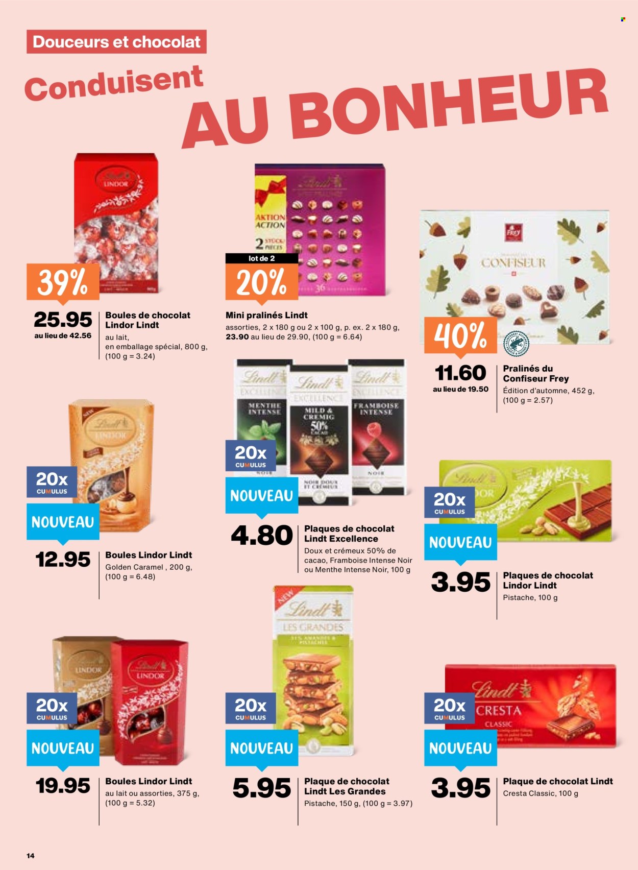 Catalogue Migros - 24.9.2026 - 30.9.2026. Page 14. Page 14