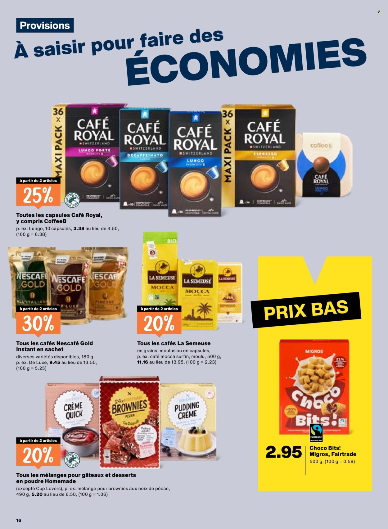 Catalogue Migros - 24.9.2026 - 30.9.2026. Page 16. Page 16