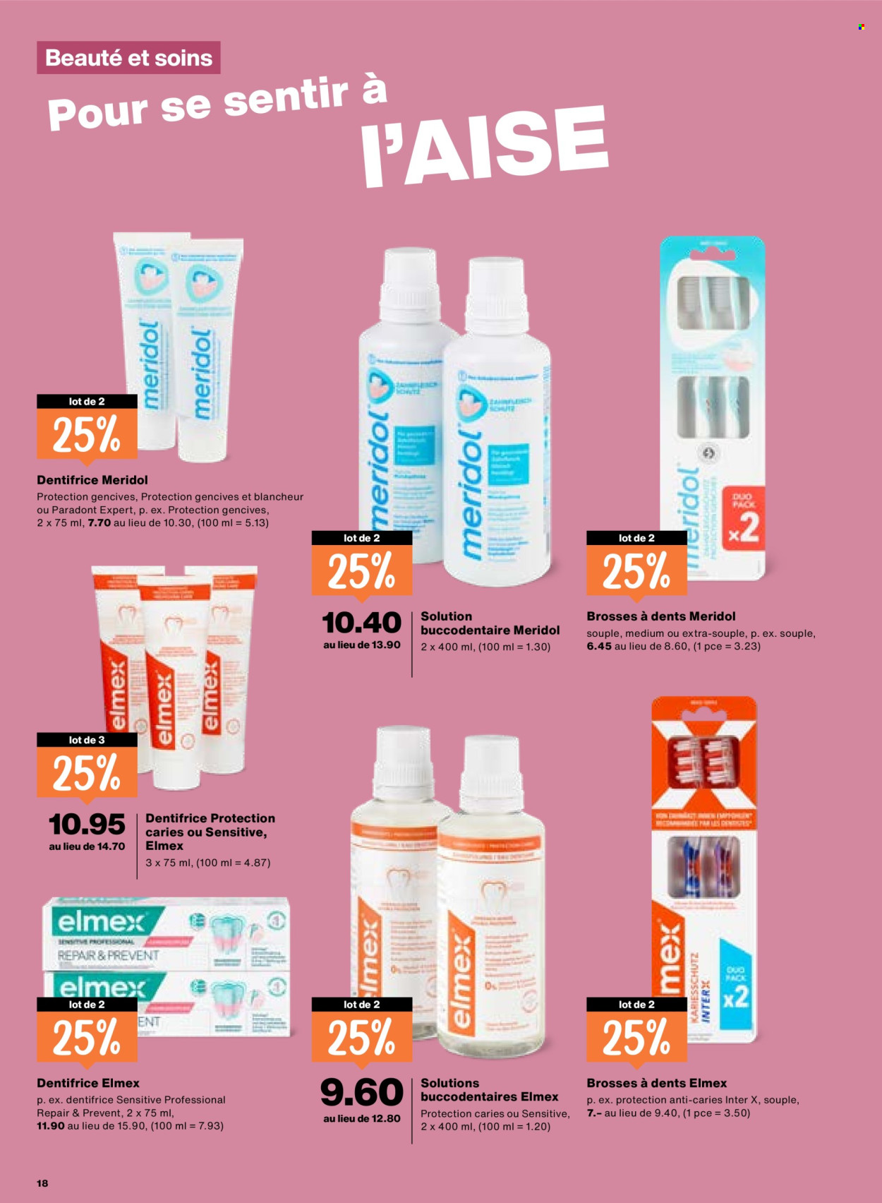 Catalogue Migros - 24.9.2026 - 30.9.2026. Page 18. Page 18