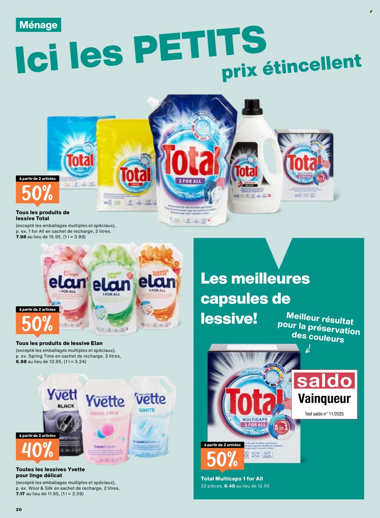 Catalogue Migros - 24.9.2026 - 30.9.2026. Page 20. Page 20
