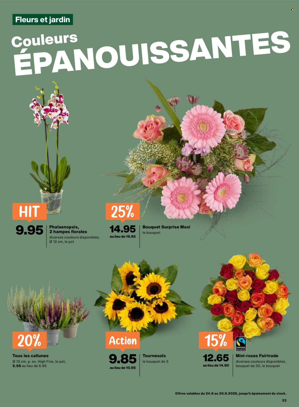 Catalogue Migros - 24.9.2026 - 30.9.2026. Page 23. Page 23