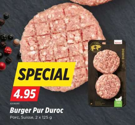 Burger Pur Duroc