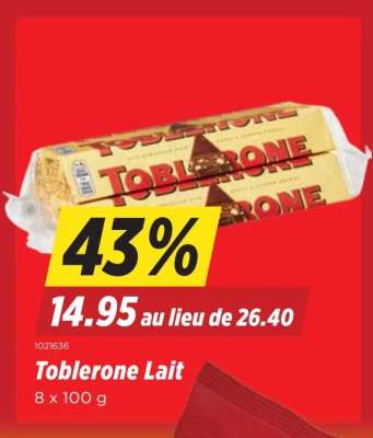 Toblerone Lait